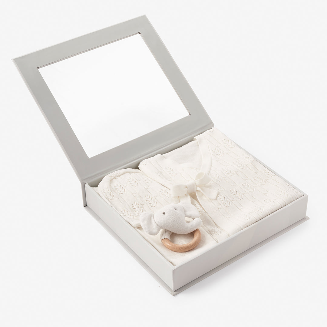 White Baby Layette set