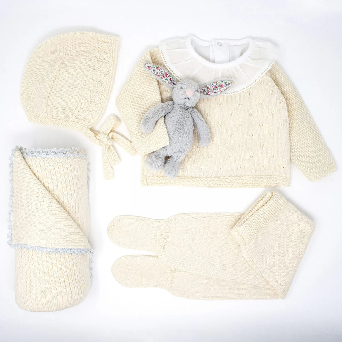 Cream Pima Cotton Luxury Gift Set