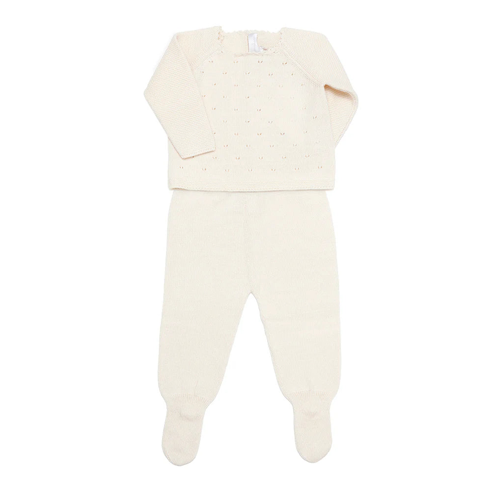 Cream Pima Cotton Luxury Gift Set