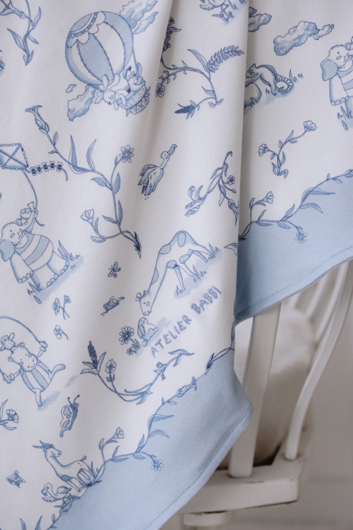Toile De Jouy Set - Blue